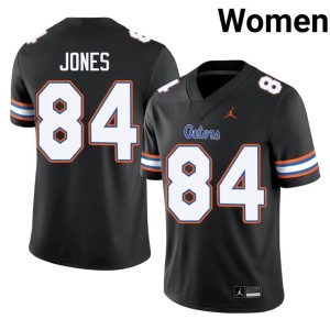 High School Women's Micah Jones UF Gators #84 Black Jersey 764283-873