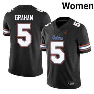 2026 Women #5 Myles Graham Florida Black Jerseys 986782-402