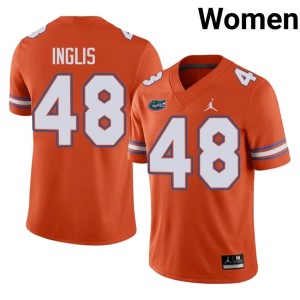 2026 #48 UF Orange Women Nicholas Inglis Jersey 659987-388
