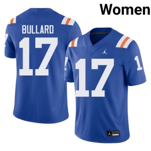 Game Royal Titus Bullard University of Florida Alternate #17 Women Jerseys 869378-496