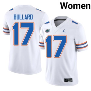 Embroidery #17 Titus Bullard University of Florida Women White Jersey 968160-882