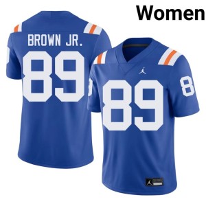 Player UF Gators #89 Royal Alternate Women's Tripp Brown Jr. Jersey 221773-787