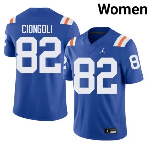 2026-27 Royal Women Ace Ciongoli #82 Florida Alternate Jerseys 866975-355