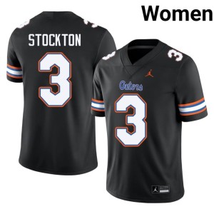 Replica Bailey Stockton Gator Nation Black #3 Women Jerseys 789526-707