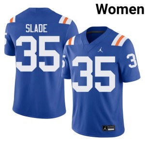 2026-27 Brayden Slade Alternate UF Gators #35 Women Royal Jersey 201240-311