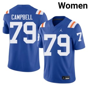University Womens Alternate Royal University of Florida Gators Chancellor Campbell #79 Jersey 633280-385