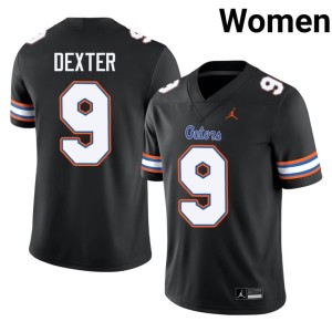2026 Gator Nation Womens #9 Gervon Dexter Black Jersey 238314-534