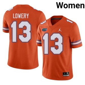 2026 #13 UF Jordy Lowery Womens Orange Jersey 897860-628