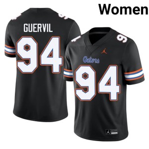 Replica Kendall Guervil Black #94 University of Florida Women's Jerseys 930666-166