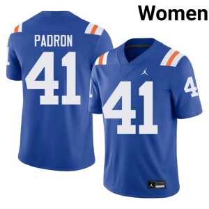 University Womens Alternate Gators Liam Padron Royal #41 Jerseys 977674-265