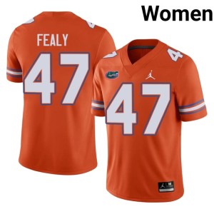 Limited #47 Gators Women Orange Miller Fealy Jersey 333091-444