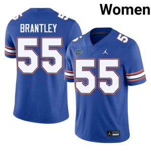 2026-27 Royal #55 Women's University of Florida Scot Brantley Jersey 441221-768