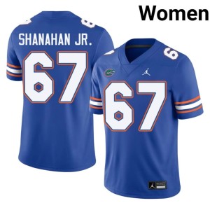 2026 #67 TJ Shanahan Jr. Women Royal University of Florida Jersey 704602-975