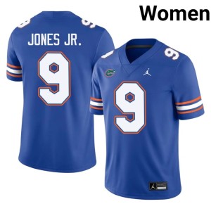 University Women's Tramell Jones Jr. #9 UF Royal Jersey 718842-824