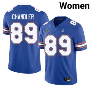 Replica Royal Florida Wes Chandler #89 Womens Jerseys 167290-383
