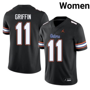 College Black Will Griffin Women's Florida #11 Jerseys 621466-119