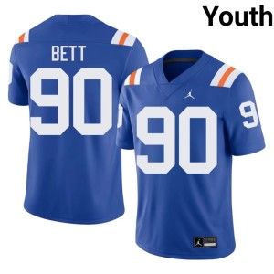 Alumni Florida Youth #90 Royal Brendan Bett Alternate Jersey 283346-946