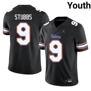 Game #9 Drake Stubbs Black Youth Florida Jerseys 151077-995