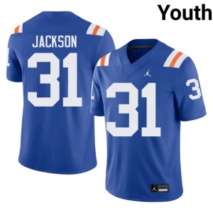 Replica Alternate #31 Florida Royal Evan Jackson Youth Jersey 866528-934
