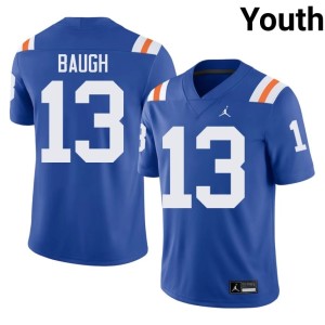 Embroidery Alternate Royal Jadan Baugh Gator Nation #13 Youth Jerseys 977383-266