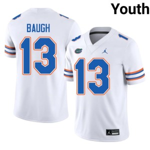 Game #13 Jadan Baugh UF Youth White Jersey 758221-100