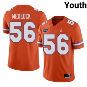 High School Florida Orange Youth Jahari Medlock #56 Jerseys 820858-830