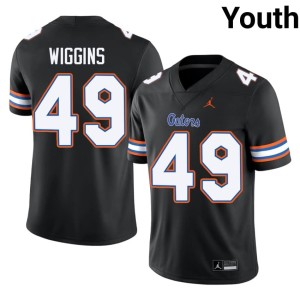 2026-27 #49 Black Jalen Wiggins Youth Florida Jerseys 425896-512