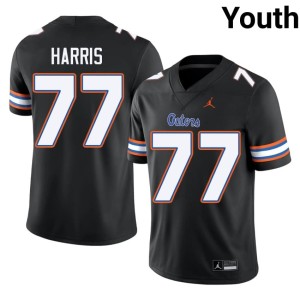 2026-27 #77 Knijeah Harris Youth Black UF Jerseys 278981-115
