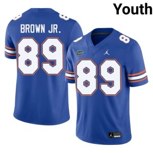 College Tripp Brown Jr. Youth Royal Florida #89 Jerseys 979307-551