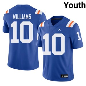 Alumni Royal Florida #10 Youth Alternate Aaron Williams Jersey 285616-381