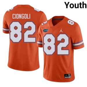2026-27 Youth Orange Ace Ciongoli Gator Nation #82 Jersey 332335-752