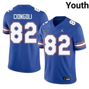 Replica Youth UF #82 Ace Ciongoli Royal Jerseys 278977-293