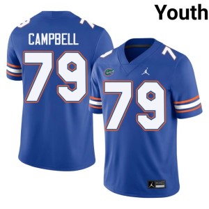 Limited Chancellor Campbell Royal #79 Youth University of Florida Gators Jersey 310949-296