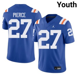 2026-27 Youth Florida Dameon Pierce Alternate #27 Royal Jersey 669972-425