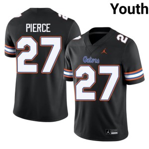 Game UF Dameon Pierce Black Youth #27 Jerseys 387321-489
