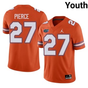 Replica Dameon Pierce Youth Florida Orange #27 Jersey 951503-631