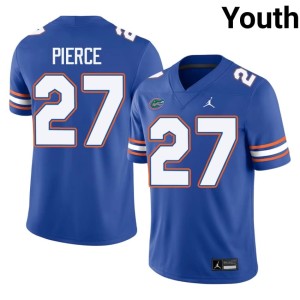 NCAA Florida Youth Dameon Pierce #27 Royal Jersey 697934-782