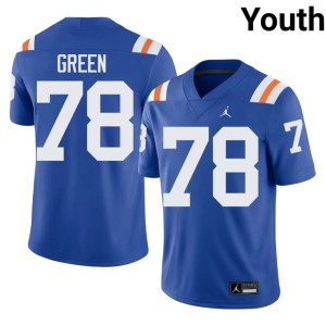 University #78 Youth Florida Royal Alternate Desmond Green Jersey 556835-411