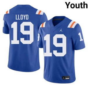 High School Youth Florida Gators Alternate Jaylen Lloyd Royal #19 Jersey 806058-164