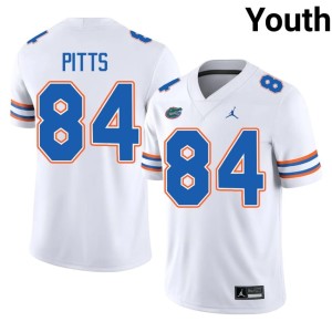 Football Kyle Pitts Gator Nation White Youth #84 Jerseys 956038-252