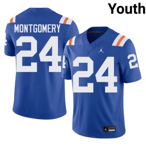 2026 #24 London Montgomery Alternate Youth Florida Royal Jersey 167117-653
