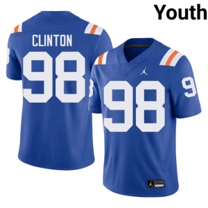Football UF #98 Youth Mason Clinton Alternate Royal Jersey 836495-706