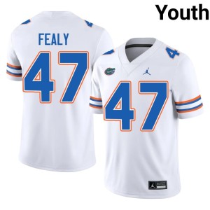 Player White Miller Fealy Youth University of Florida #47 Jerseys 140907-190