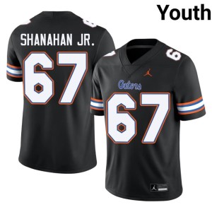 Limited #67 Youth Gators TJ Shanahan Jr. Black Jersey 471464-975