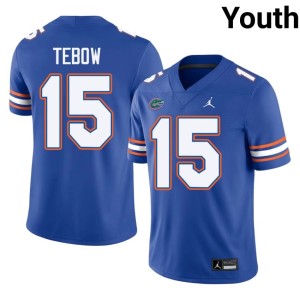 2026 #15 Royal Tim Tebow Youth UF Gators Jerseys 528723-696